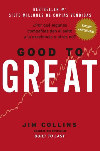 Portada del libro Good to Great de Jim Collins